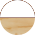 Taeda natural e Branco