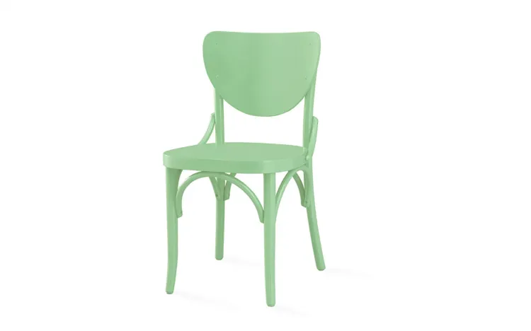CADEIRA DE MADEIRA MODERNA ELÉONORE LACA VERDE SÁLVIA 44x49,5x82,5 CM