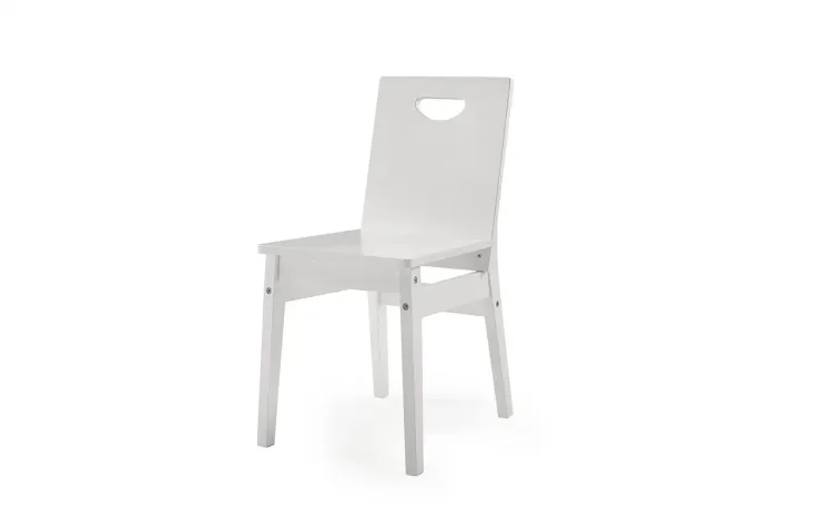 CADEIRA BRANCA DE MADEIRA PARA COZINHA TUCUPI LACA BRANCO 40X51X81CM