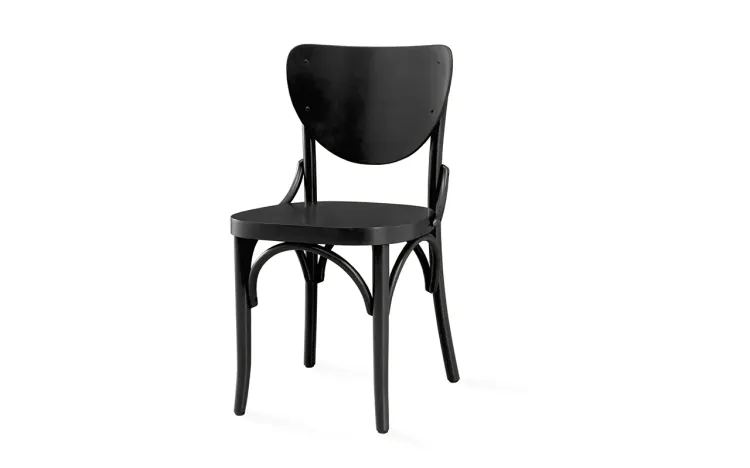 CADEIRA MODERNA PARA SALA DE JANTAR LACA PRETA ELÉONORE 44x49,5x82,5 CM