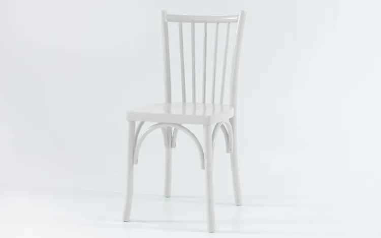 CADEIRA DE JANTAR DE MADEIRA SOPHIE LAQUEADA OFF WHITE 41x48x87 CM